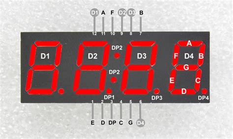 display 7 segmentos 4 dígitos datasheet|Como utilizar display de 7 segmentos com 4 dígitos – .